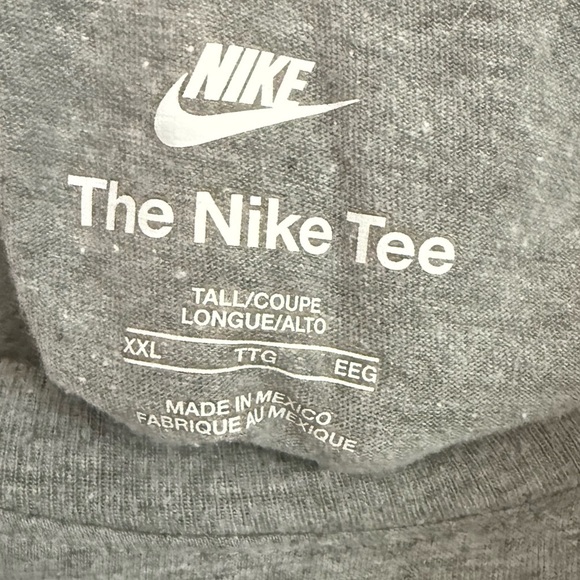 Nike Men's Gray Just Do It T-Shirt Size XXL - Picture 3 of 3